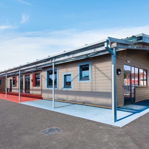 External cladding for Educational Build